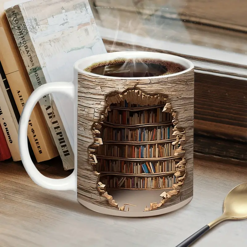 Taza de biblioteca “Activada por el calor”