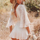 TALIA | VESTIDO MINI BOHEMIO