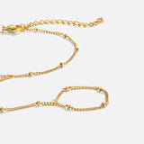 Pulsera para mujer en oro