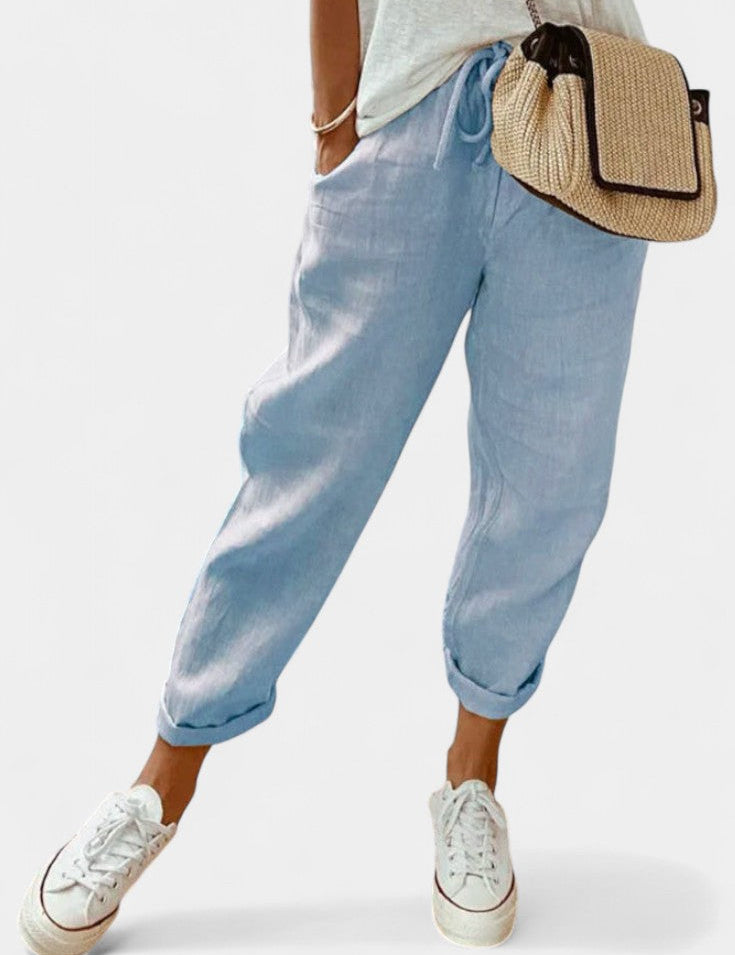 Alba Pantalones Rectos Transpirables