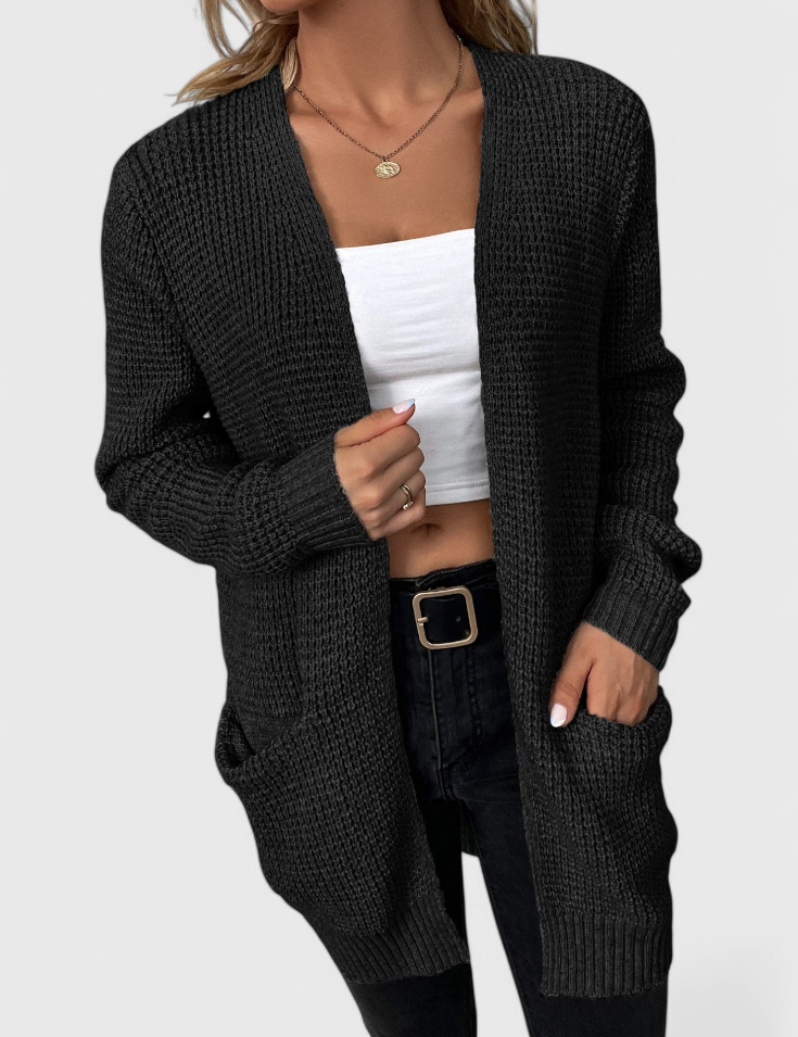 Anneliese | Cárdigan de Mezcla de Cachemira Premium