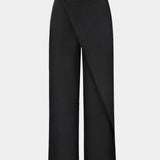 Oaklyn Pantalones Rectos con Drapado Moderno