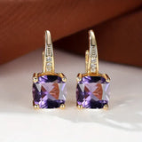 Pendientes de Oro con Piedras Misteriosas
