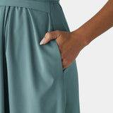 LYNN - Elegante Vestido Cruzado con Cintura Alta