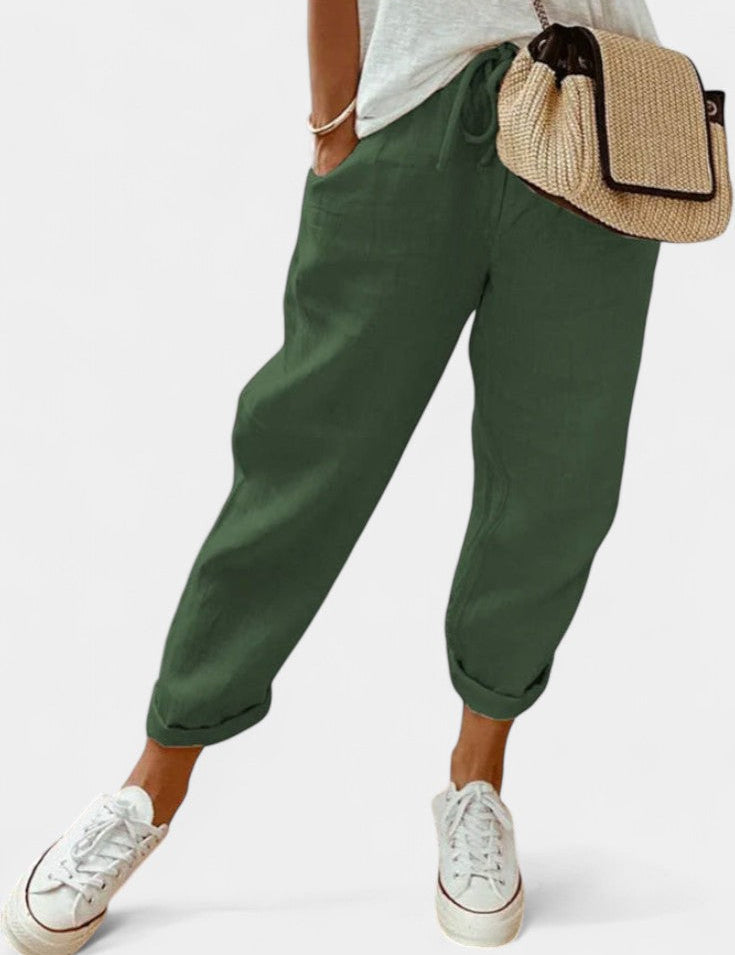 Alba Pantalones Rectos Transpirables