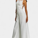 Belén Mono Halter de Pierna Ancha con Caída Radiante