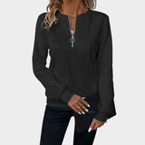 Zoey™ | Jersey de Punto con Cremallera Suave