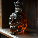 Calavera Botella de Whisky