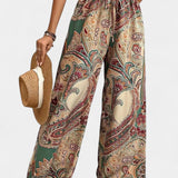 Vitoria Pantalones de Verano de Pierna Ancha