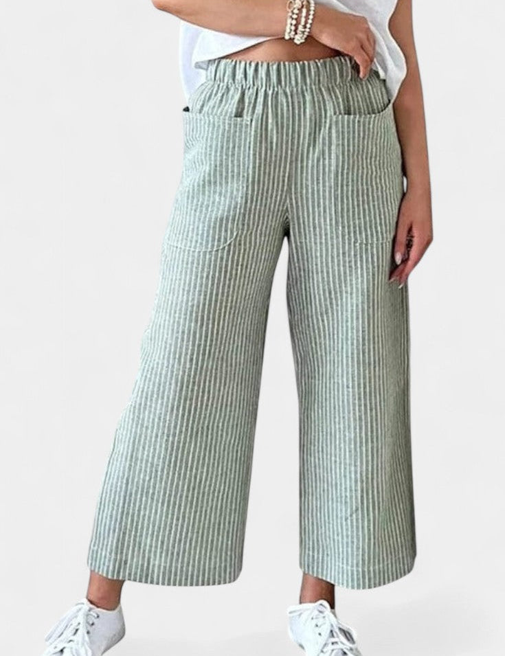 Lumiere Pantalones Livianos de Corte Relajado