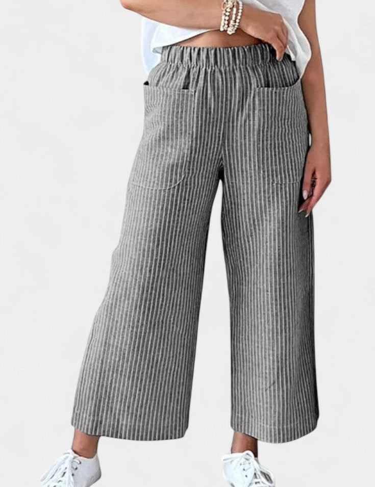 Lumiere Pantalones Livianos de Corte Relajado