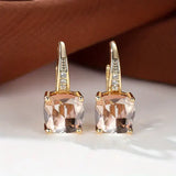 Pendientes de Oro con Piedras Misteriosas