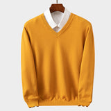Manuel™ | Suéter de hombre de puro cachemir con cuello en V