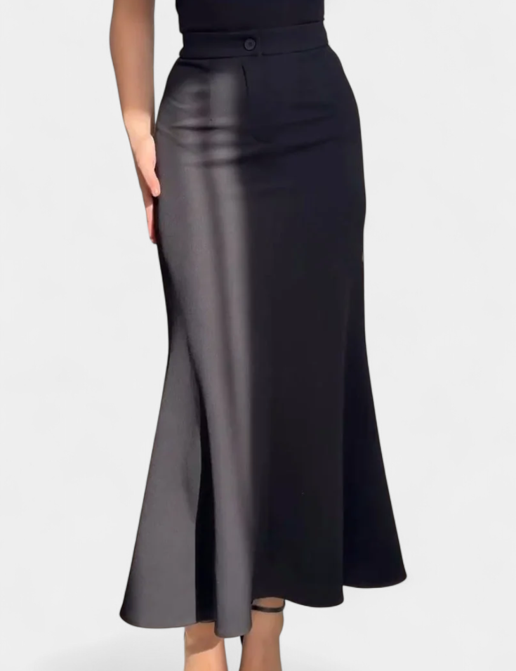 Milagros Falda Entallada Estilo Sirena