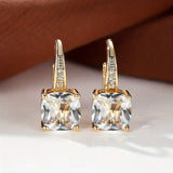 Pendientes de Oro con Piedras Misteriosas