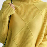 Jasmine | Jersey de Cuello Alto de Cachemira