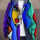 Allira™ | Sudadera con capucha de lujo inspirada en el arte con cremallera