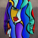 Allira™ | Sudadera con capucha de lujo inspirada en el arte con cremallera