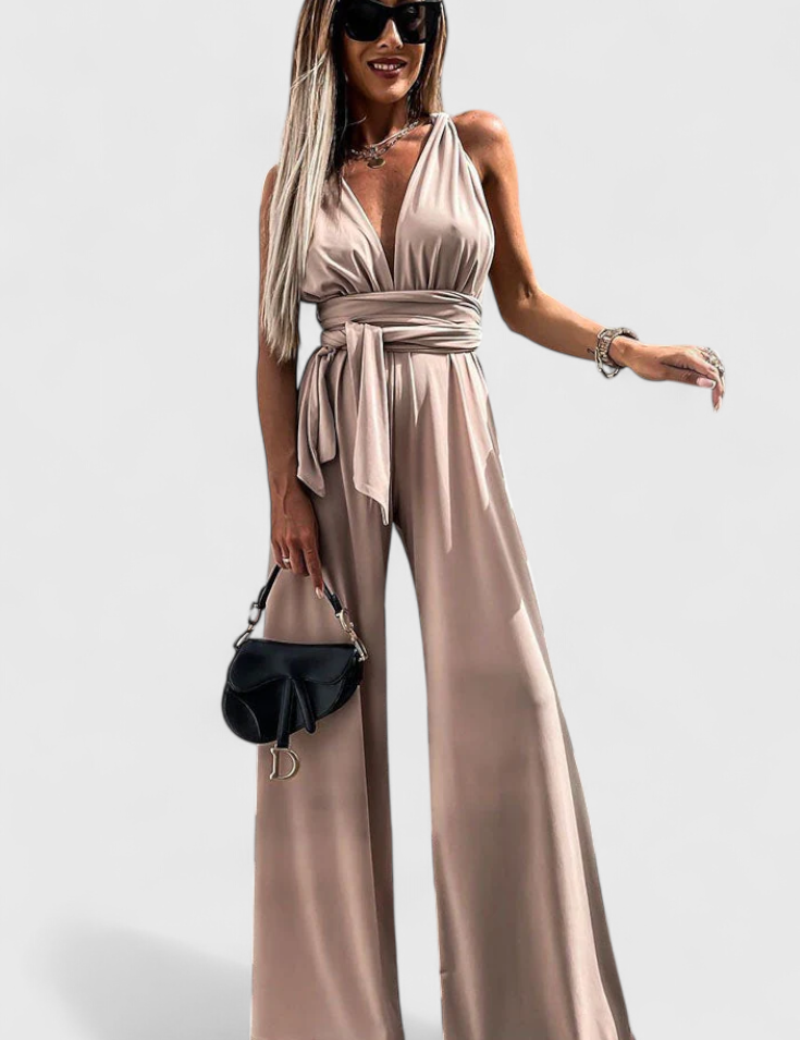 Ivana Mono de Pierna Ancha con Espalda Cruzada