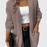 Anneliese | Cárdigan de Mezcla de Cachemira Premium