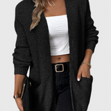 Anneliese | Cárdigan de Mezcla de Cachemira Premium