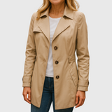 Gabriela | Trench Coat Elegante de Otoño