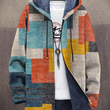 Elouera™ | Sudadera con capucha de lujo inspirada en el arte con cremallera