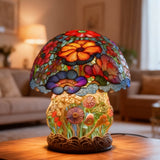 GARDENLUXE | Lámpara de mesa floral colorida