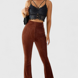 Liset Pantalones Acampanados de Pana