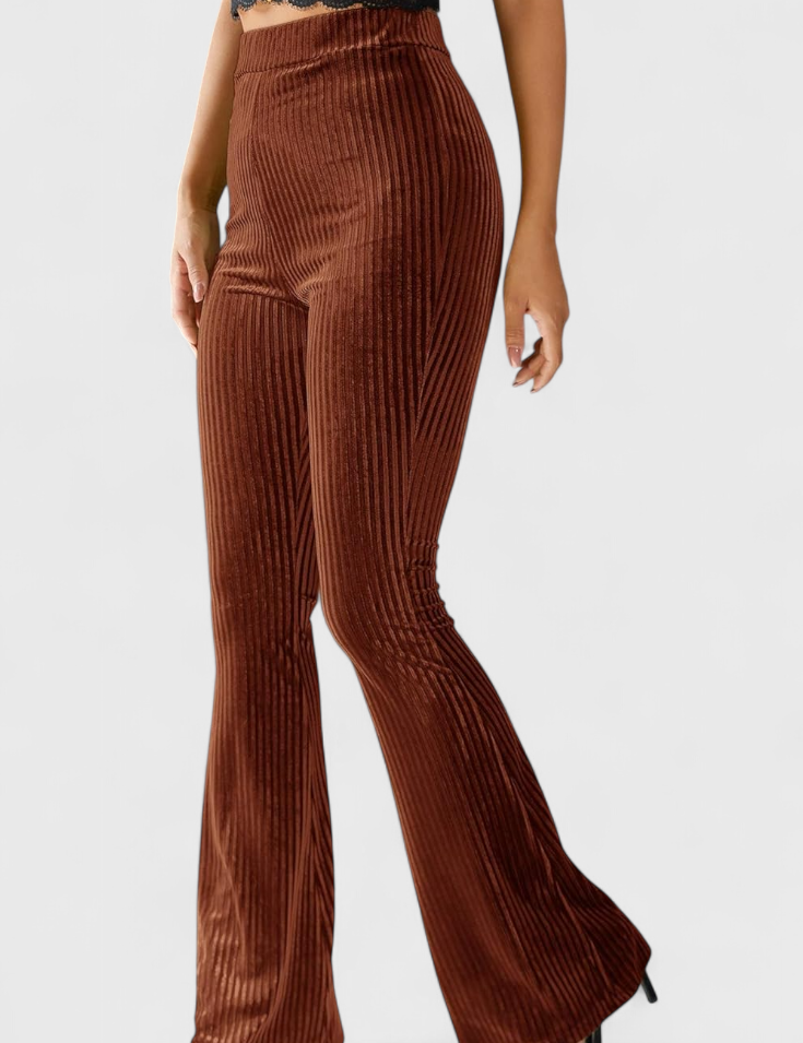 Liset Pantalones Acampanados de Pana