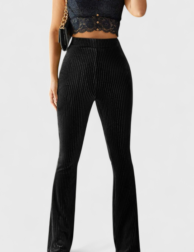 Liset Pantalones Acampanados de Pana