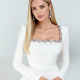 Celeste | Vestido de cristal