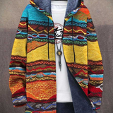 Jindalee™ | Sudadera con capucha de lujo inspirada en el arte con cremallera