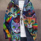 Kalanos™ | Sudadera con capucha de lujo inspirada en el arte con cremallera