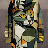 Lowanna™ | Sudadera con capucha de lujo inspirada en el arte con cremallera