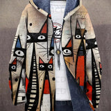 Lowanna™ | Sudadera con capucha de lujo inspirada en el arte con cremallera