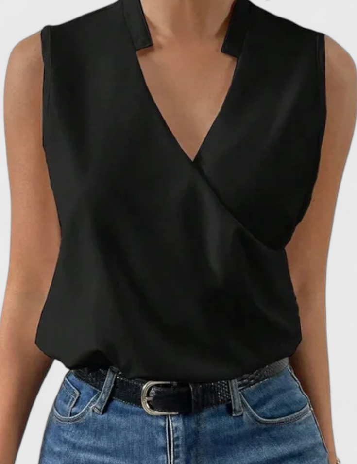 Yariela | Top Suave de Verano con Escote en V