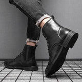 Morgan™ | Botines de cuero sintético