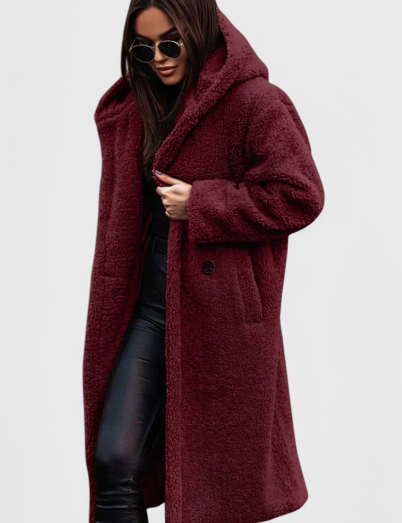 Mila | Abrigo de Piel de Oso Largo