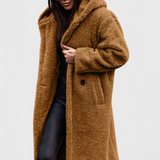 Mila | Abrigo de Piel de Oso Largo