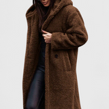 Mila | Abrigo de Piel de Oso Largo