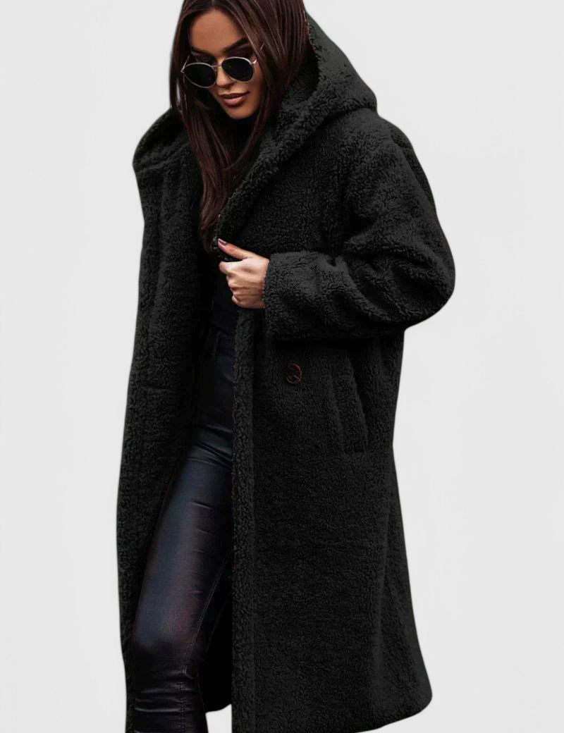 Mila | Abrigo de Piel de Oso Largo