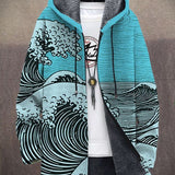 Nálha™ | Sudadera con capucha de lujo inspirada en el arte con cremallera