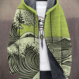 Nálha™ | Sudadera con capucha de lujo inspirada en el arte con cremallera