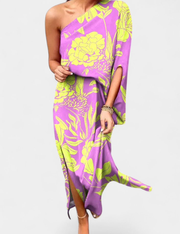 Carlena | Vestido de un hombro