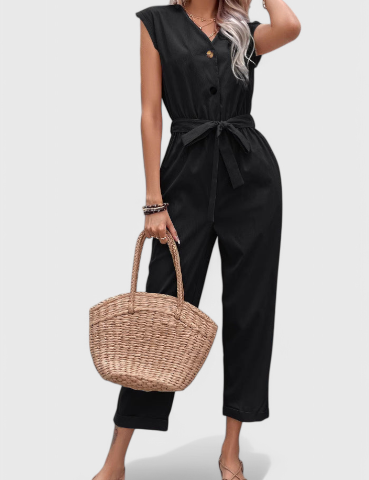 Marie Mono Sin Mangas con Botones