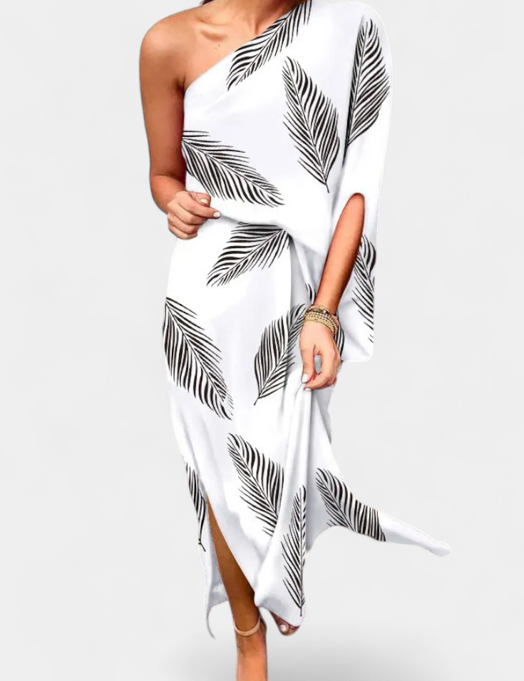 Carlena | Vestido de un hombro