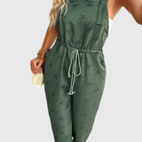 Bianca Mono Largo Relajado con Estampado de Estrellas