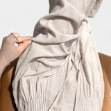 Ilyana Pantalones de Cintura Alta y Pierna Ancha