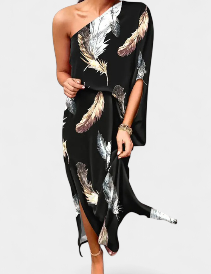 Carlena | Vestido de un hombro